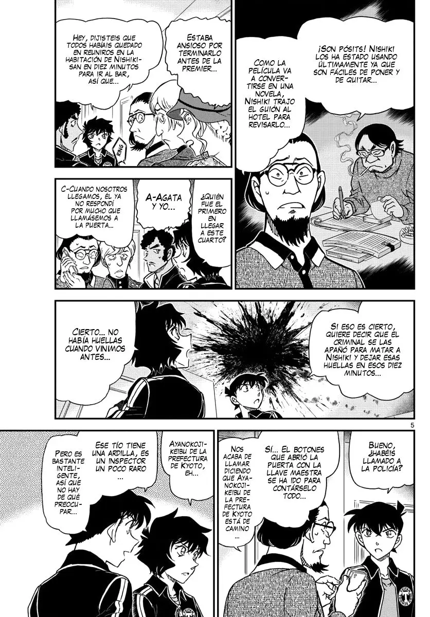 Detective Conan capítulo 1001, página 6