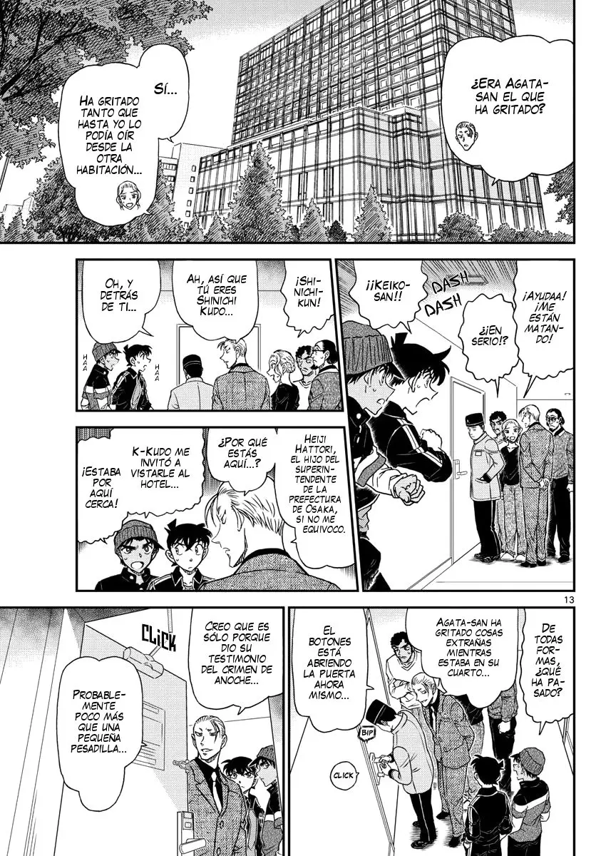 Detective Conan capítulo 1001, página 14