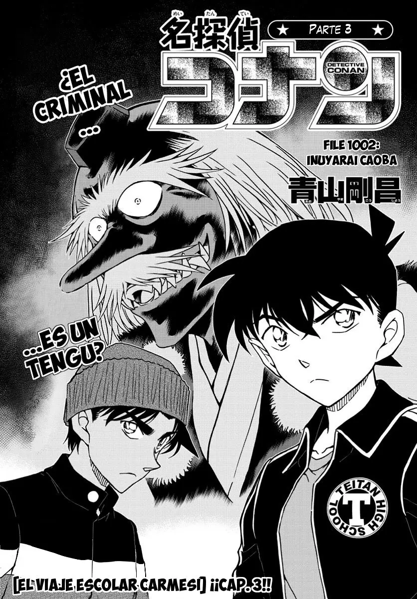 Detective Conan capítulo 1002, página 2