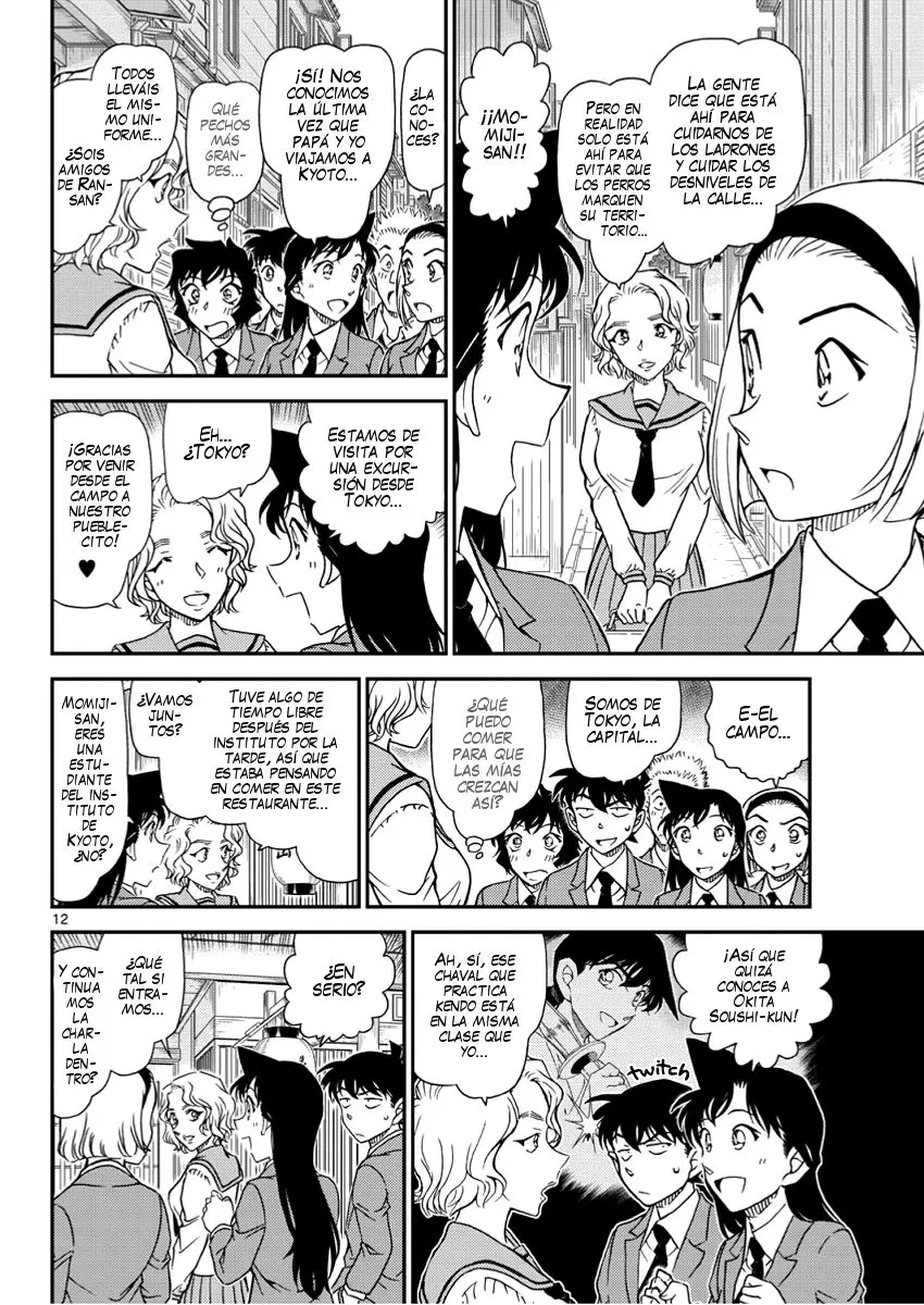 Detective Conan capítulo 1002, página 13