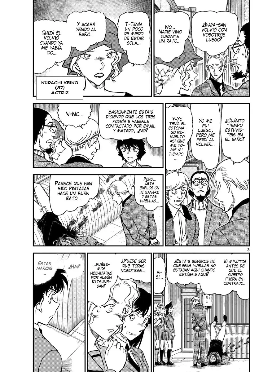 Detective Conan capítulo 1003, página 4