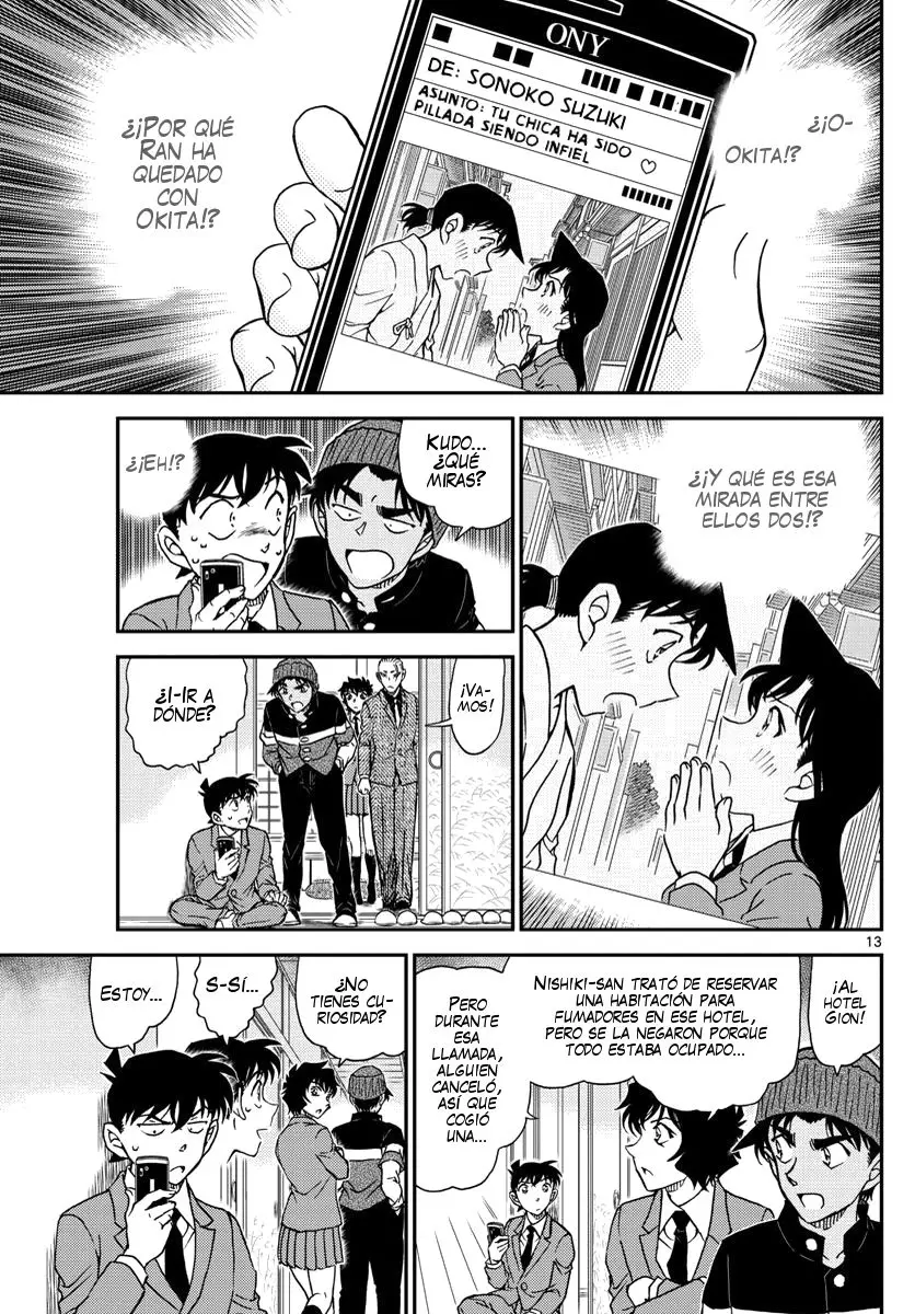 Detective Conan capítulo 1003, página 14