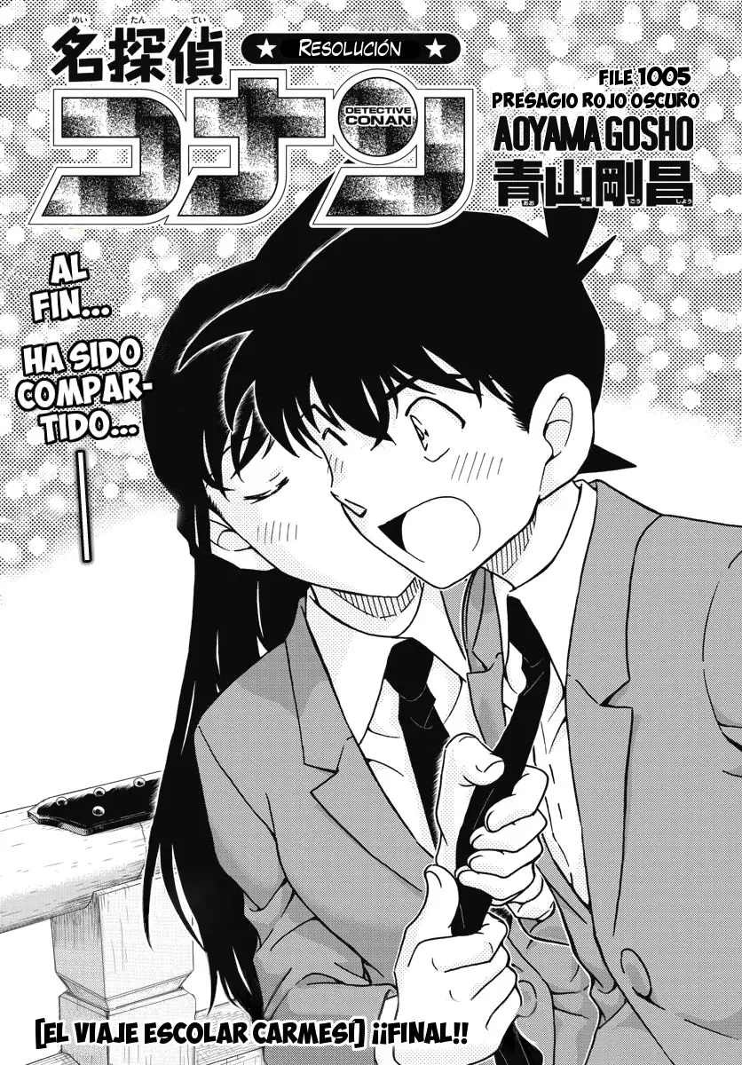 Detective Conan capítulo 1005, página 2