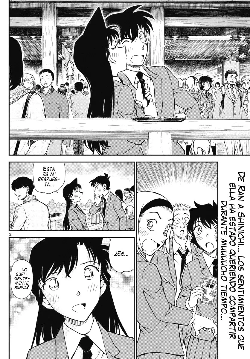 Detective Conan capítulo 1005, página 3