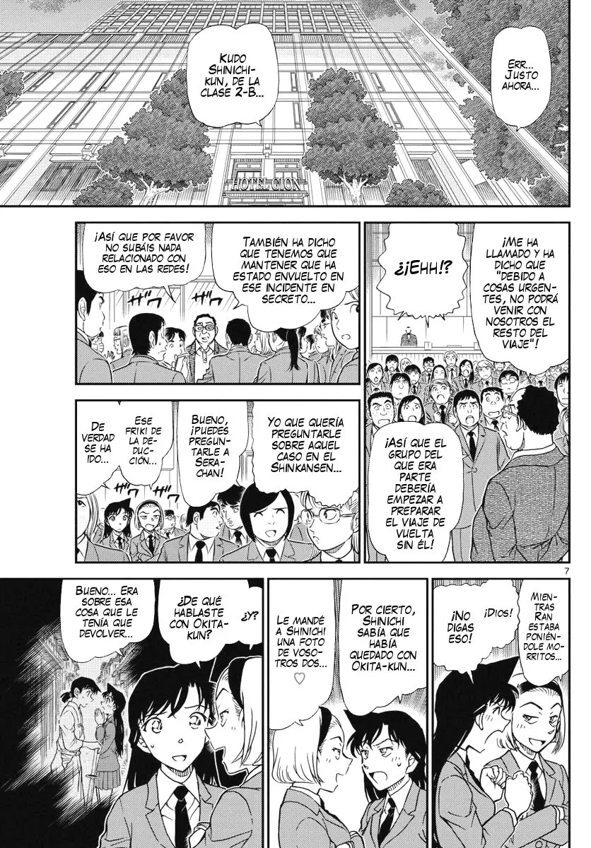 Detective Conan capítulo 1005, página 8