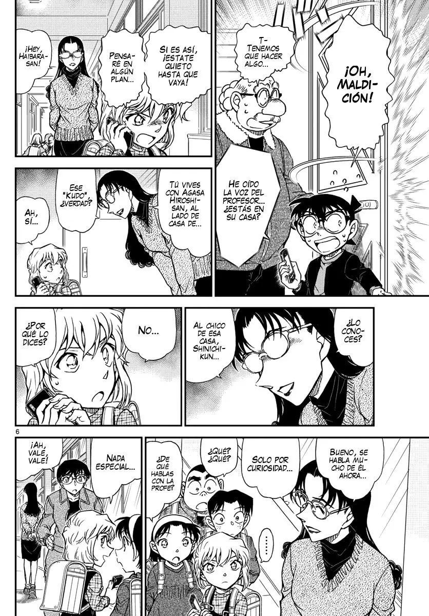 Detective Conan capítulo 1006, página 7