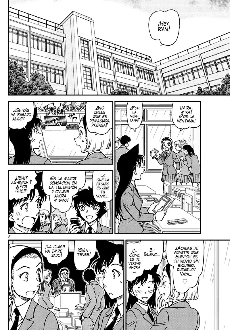 Detective Conan capítulo 1007, página 9