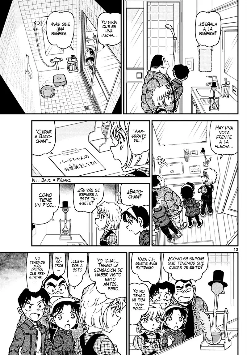 Detective Conan capítulo 1007, página 14