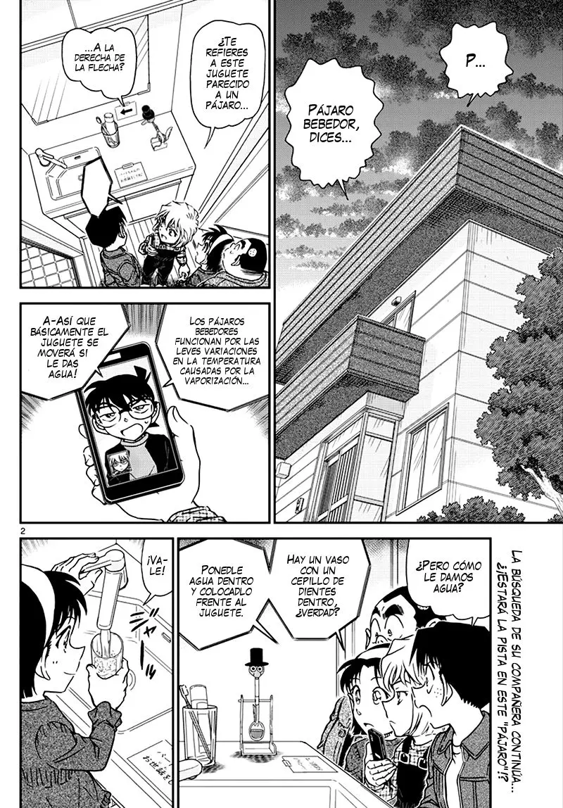 Detective Conan capítulo 1008, página 3