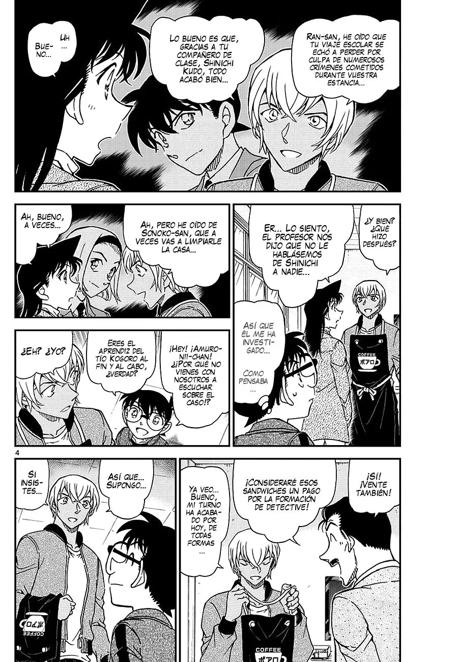 Detective Conan capítulo 1009, página 5