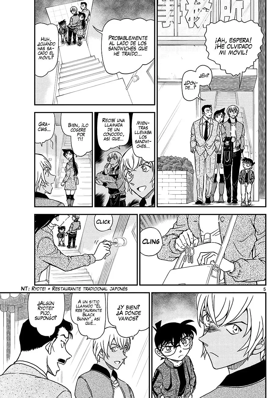 Detective Conan capítulo 1009, página 6