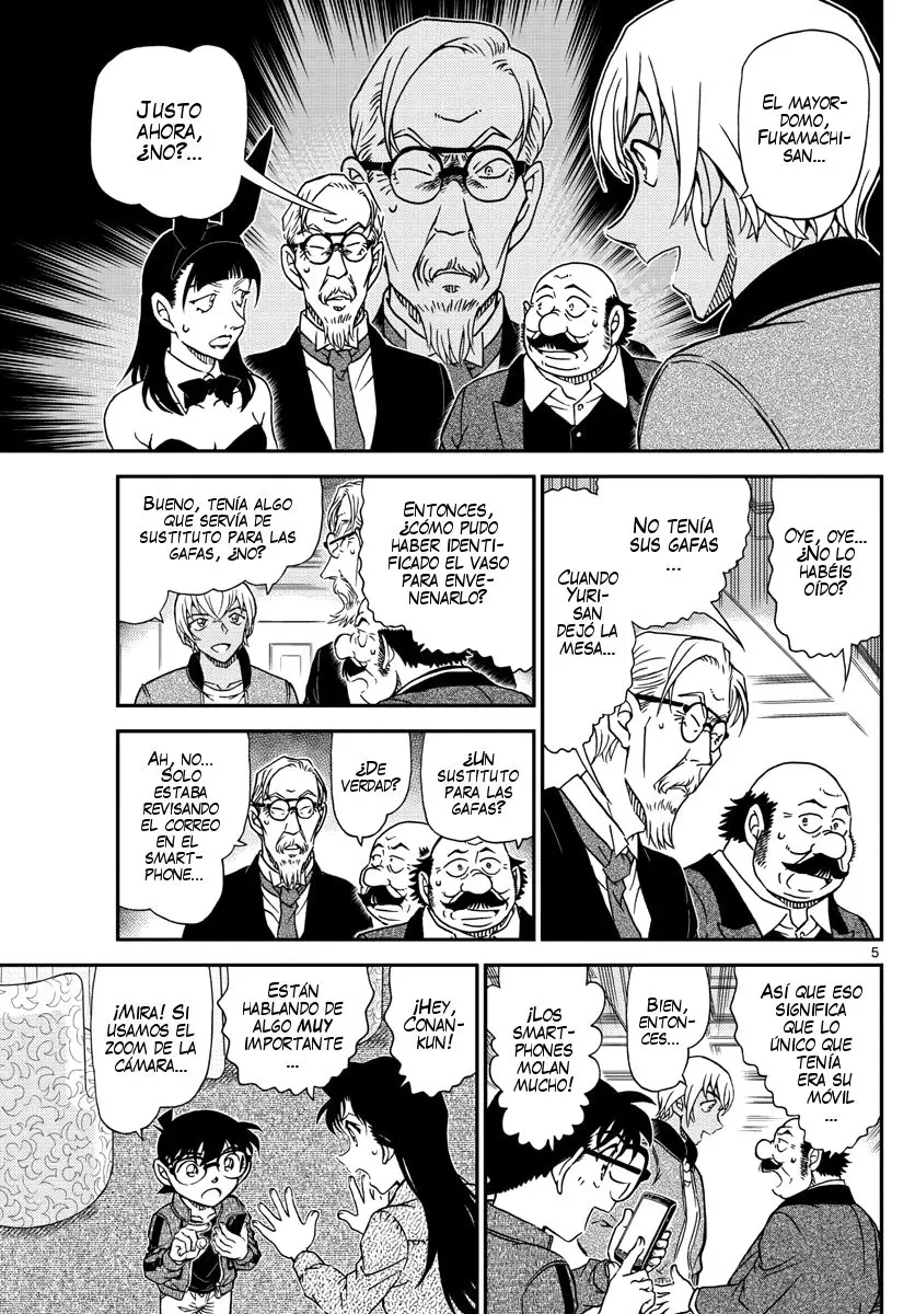 Detective Conan capítulo 1012, página 6