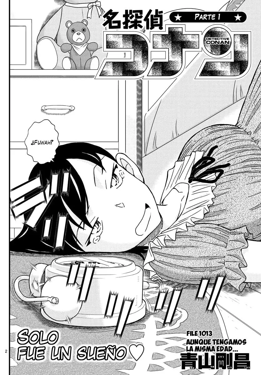 Detective Conan capítulo 1013, página 3
