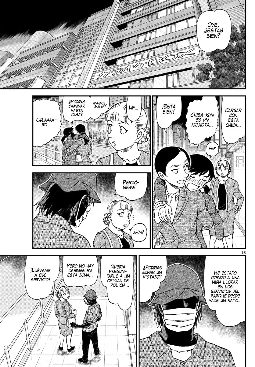 Detective Conan capítulo 1013, página 14