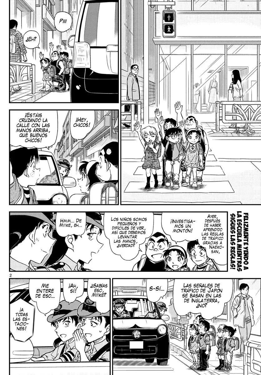 Detective Conan capítulo 1014, página 3