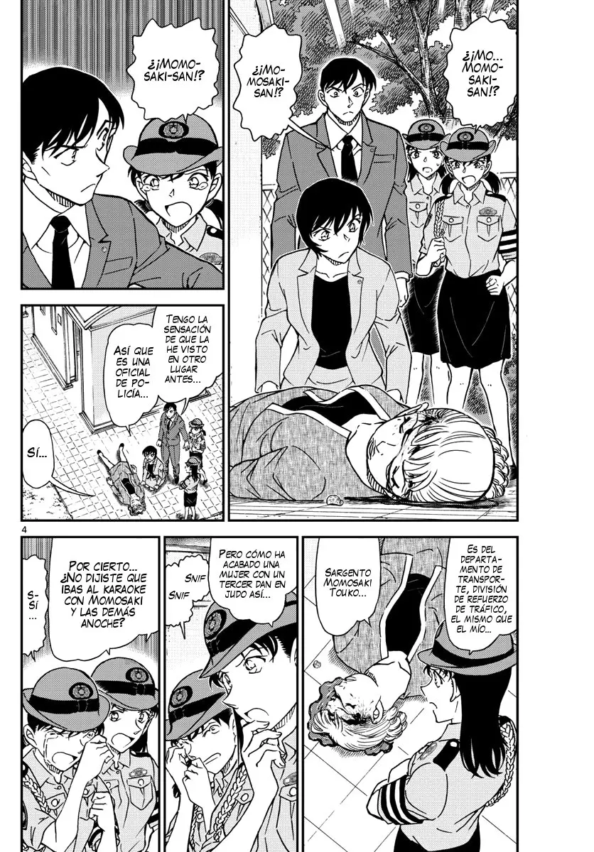 Detective Conan capítulo 1014, página 5