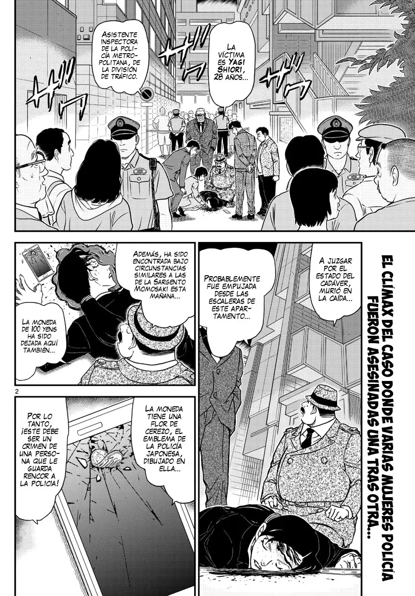 Detective Conan capítulo 1015, página 3