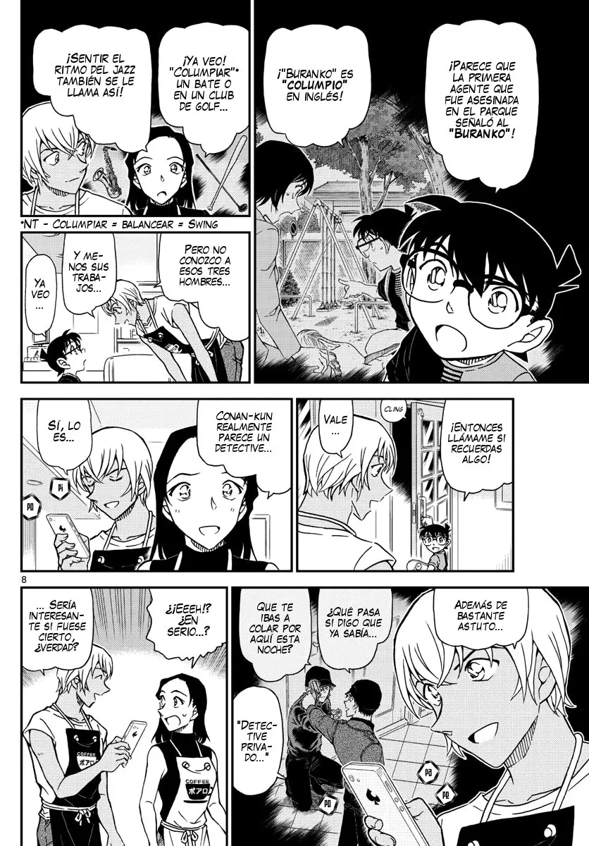 Detective Conan capítulo 1015, página 9