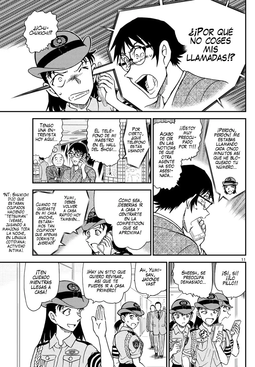Detective Conan capítulo 1015, página 12