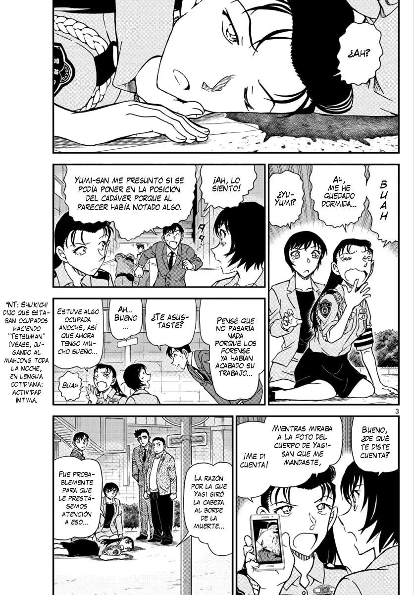 Detective Conan capítulo 1016, página 4