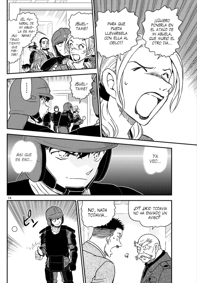 Detective Conan capítulo 1018, página 15