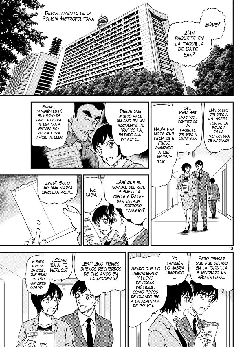Detective Conan capítulo 1021, página 14