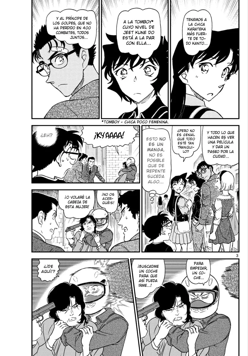 Detective Conan capítulo 1022, página 3
