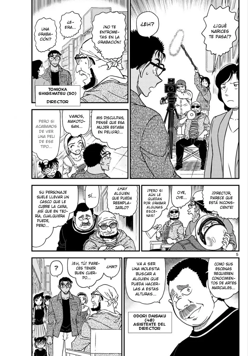 Detective Conan capítulo 1022, página 5