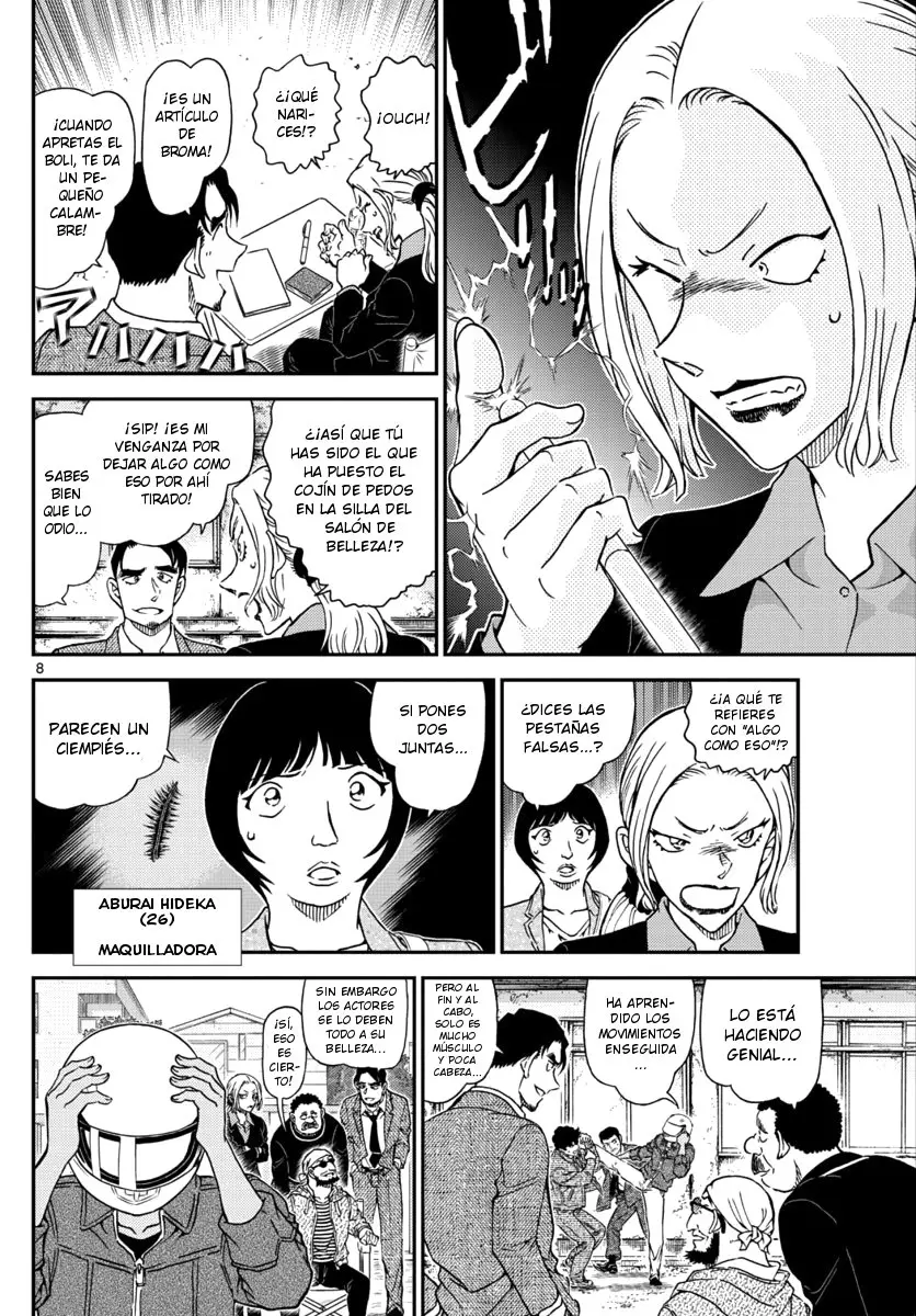 Detective Conan capítulo 1022, página 8