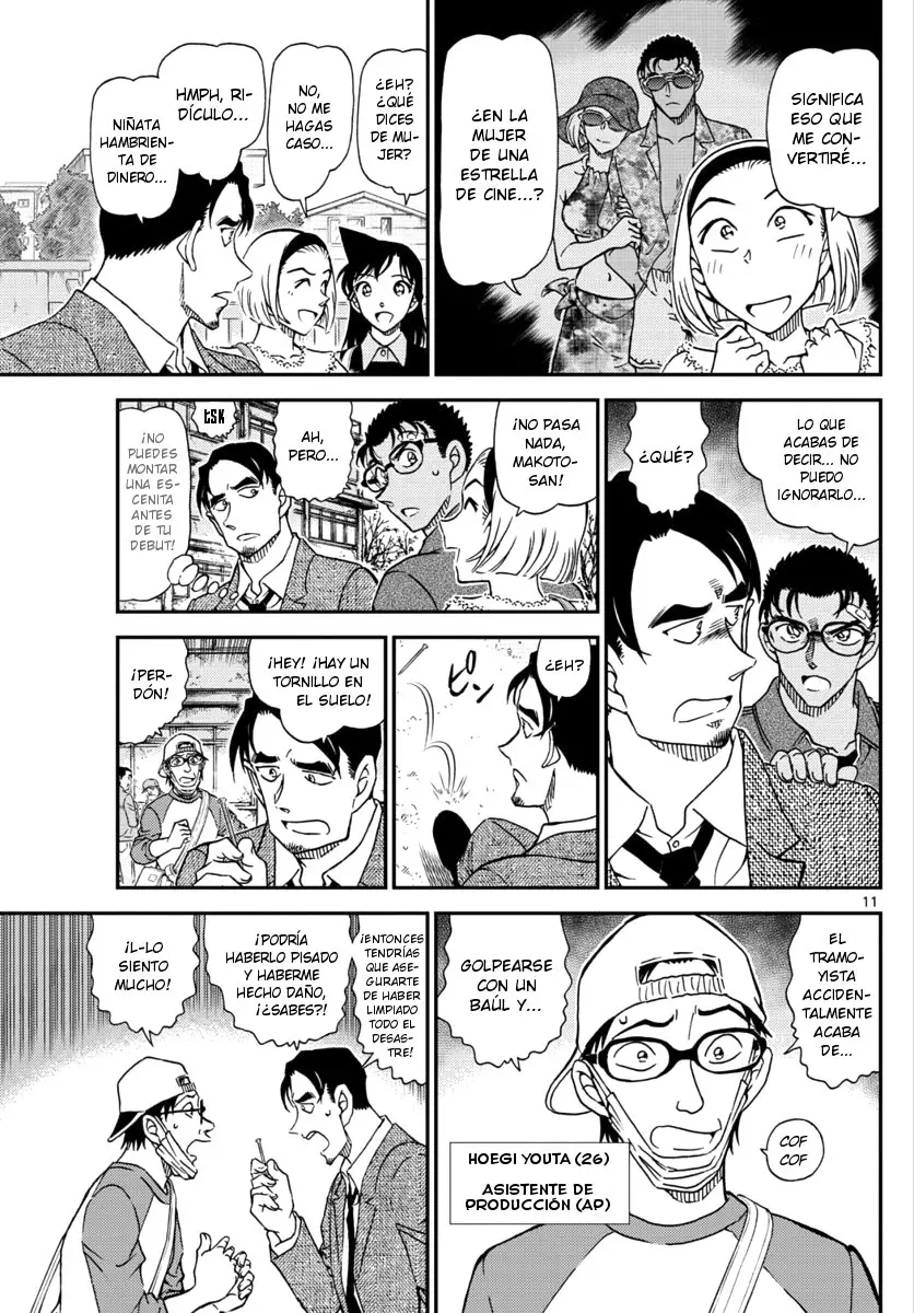 Detective Conan capítulo 1022, página 11