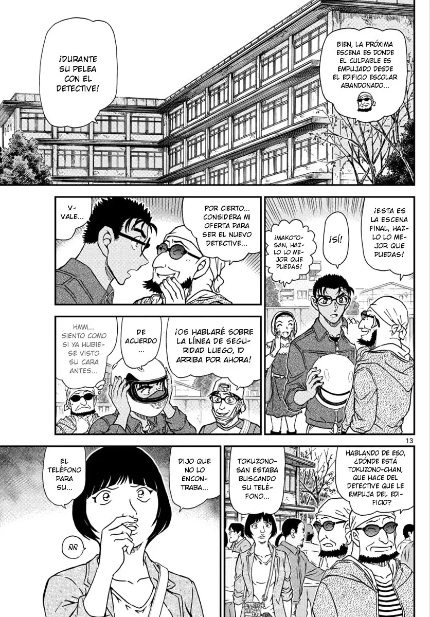 Detective Conan capítulo 1022, página 13