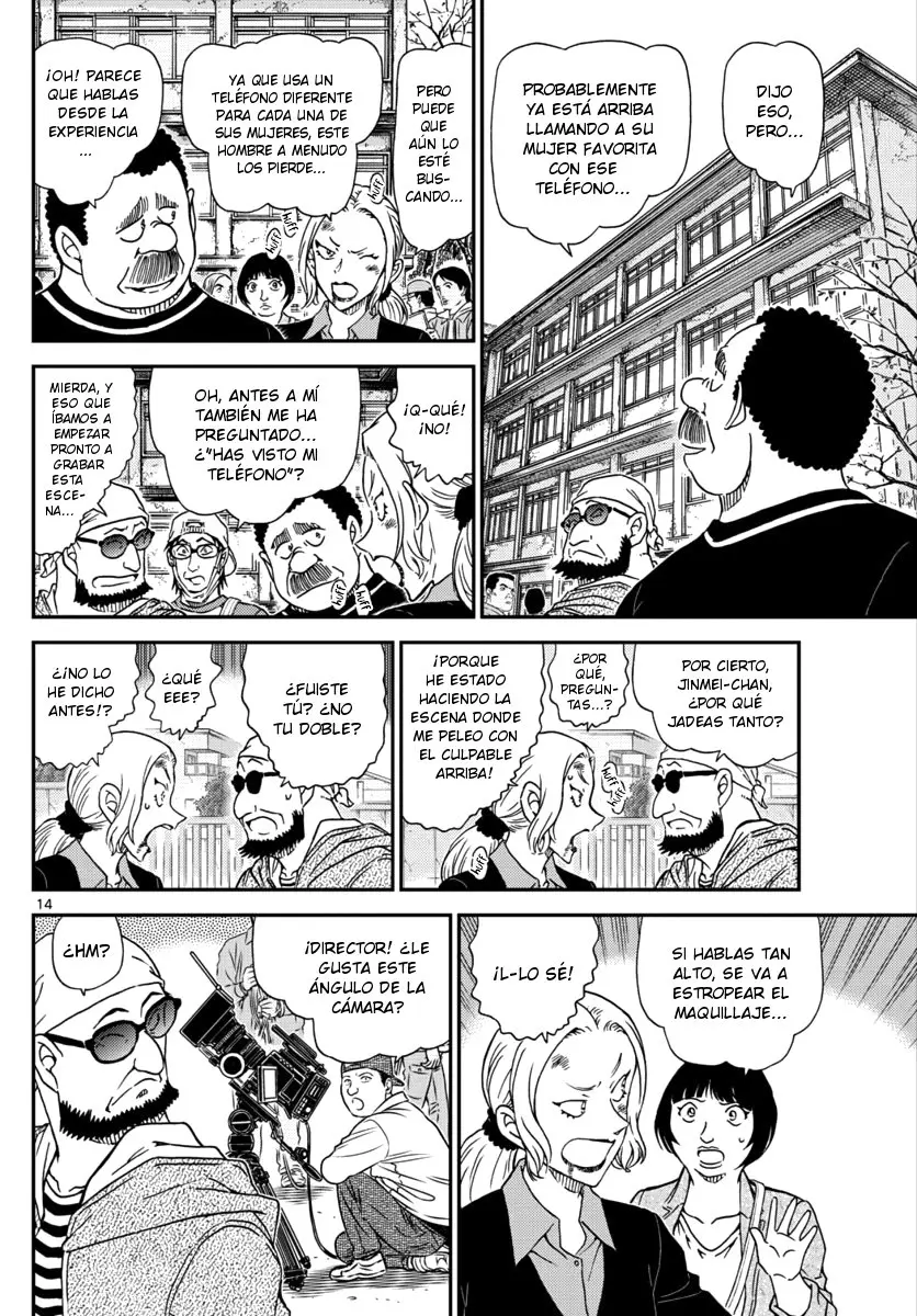Detective Conan capítulo 1022, página 14