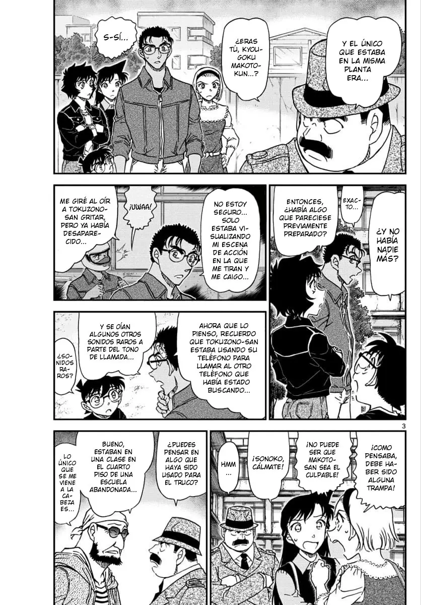 Detective Conan capítulo 1023, página 3