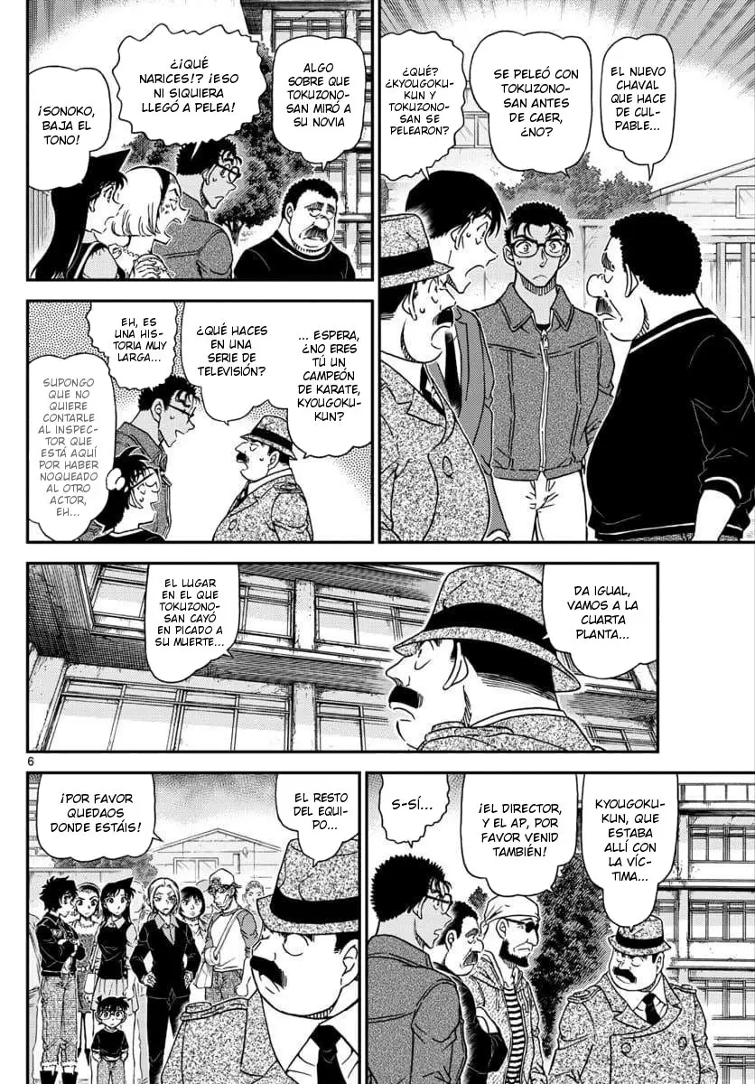 Detective Conan capítulo 1023, página 6