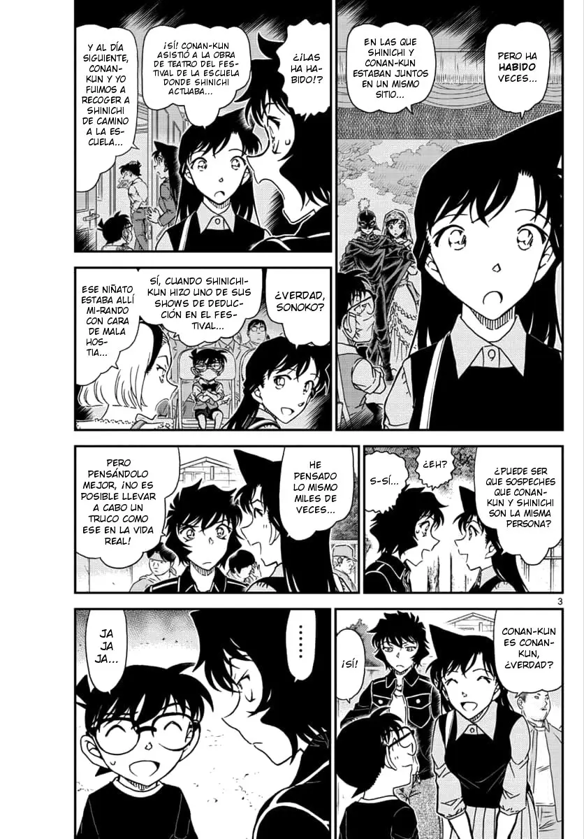 Detective Conan capítulo 1024, página 3