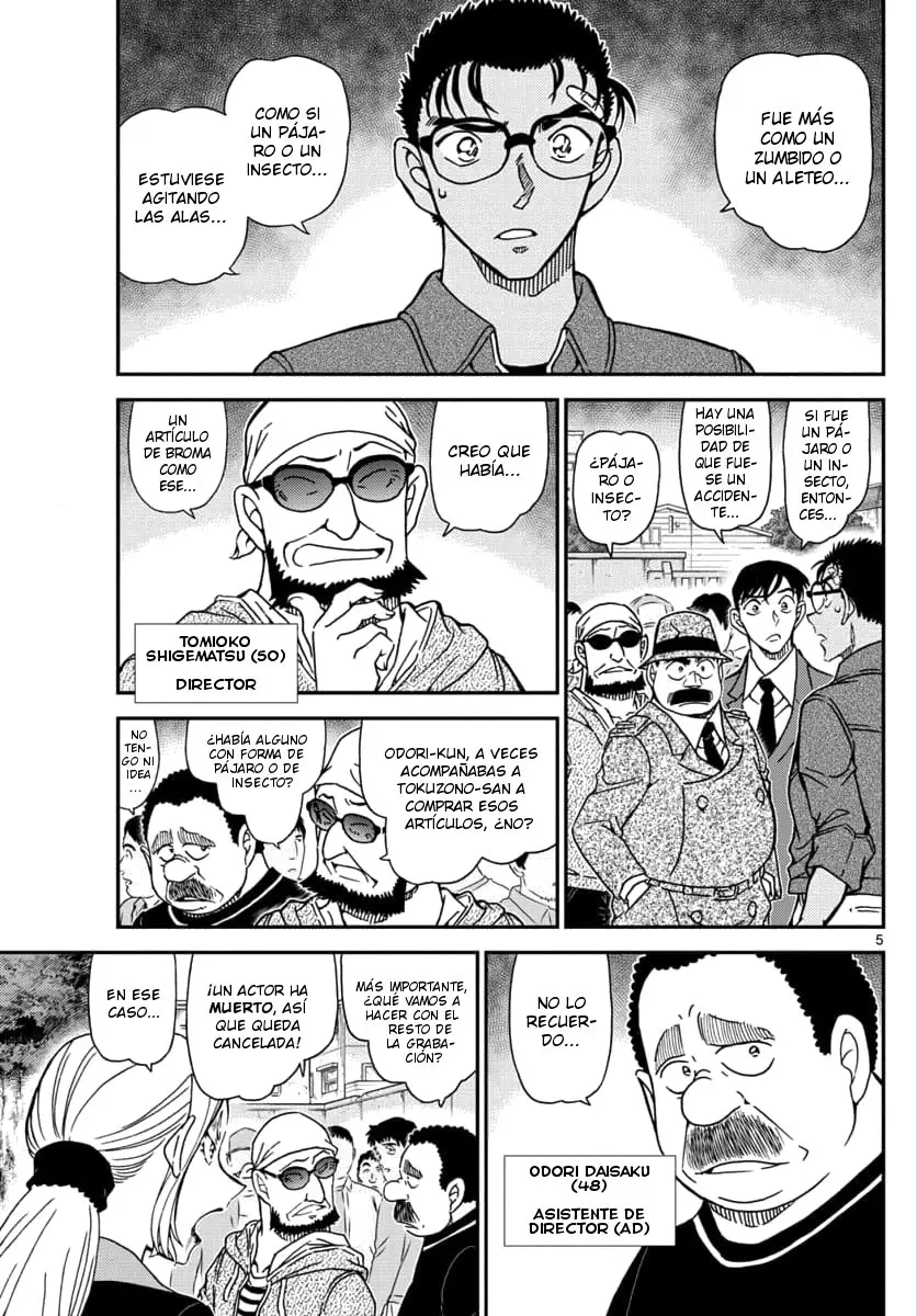 Detective Conan capítulo 1024, página 5
