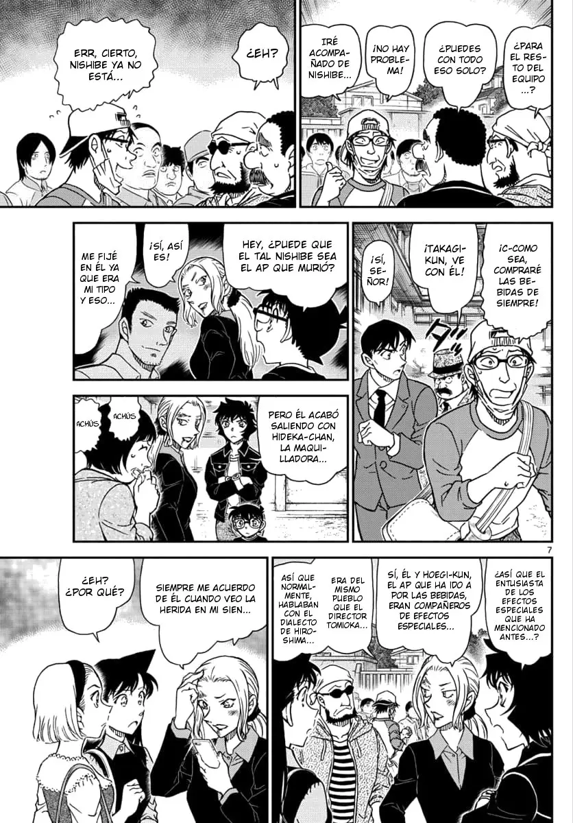 Detective Conan capítulo 1024, página 7