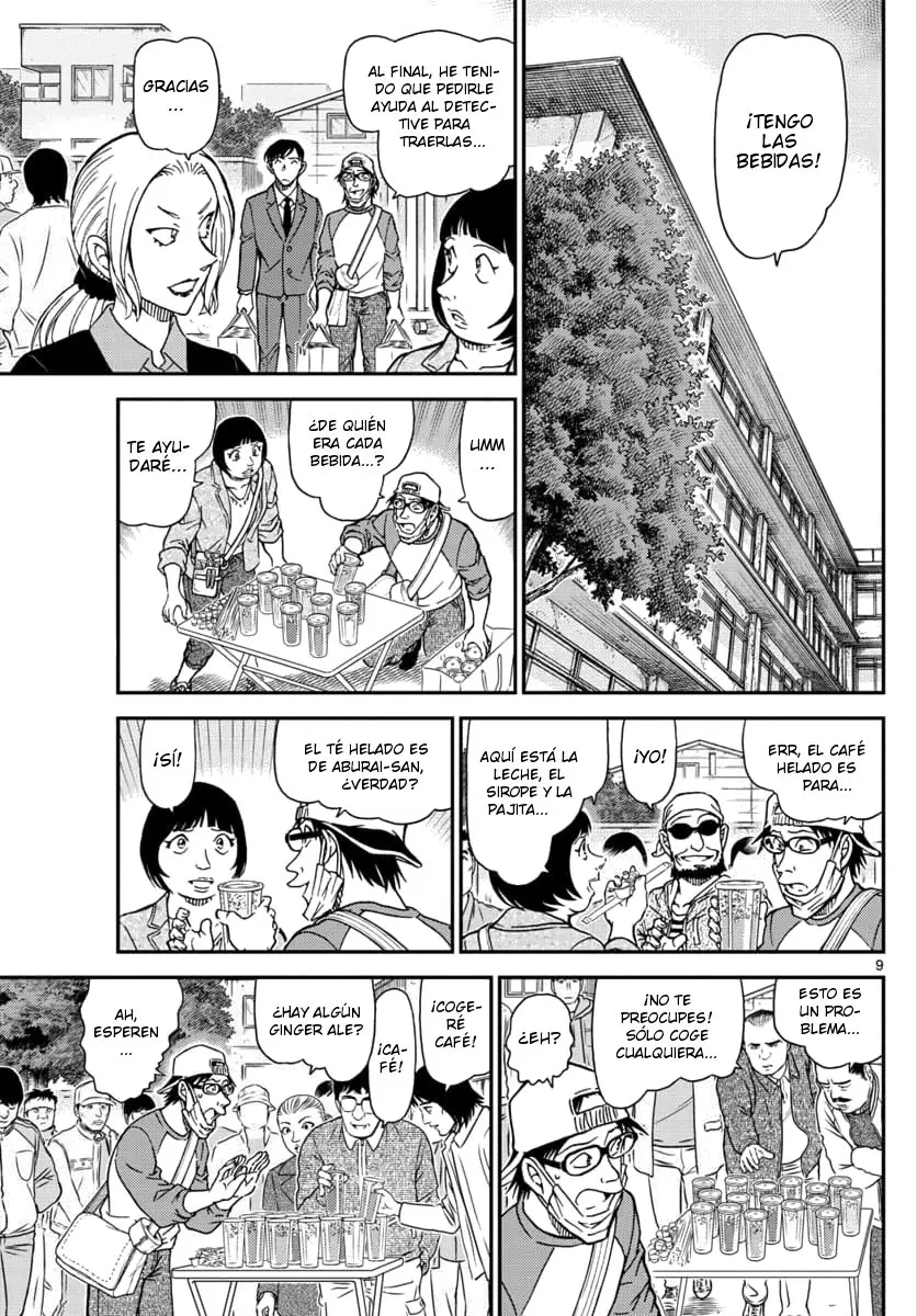 Detective Conan capítulo 1024, página 9