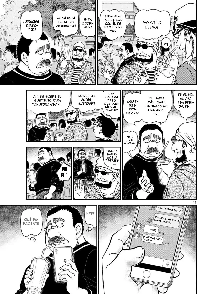 Detective Conan capítulo 1024, página 11