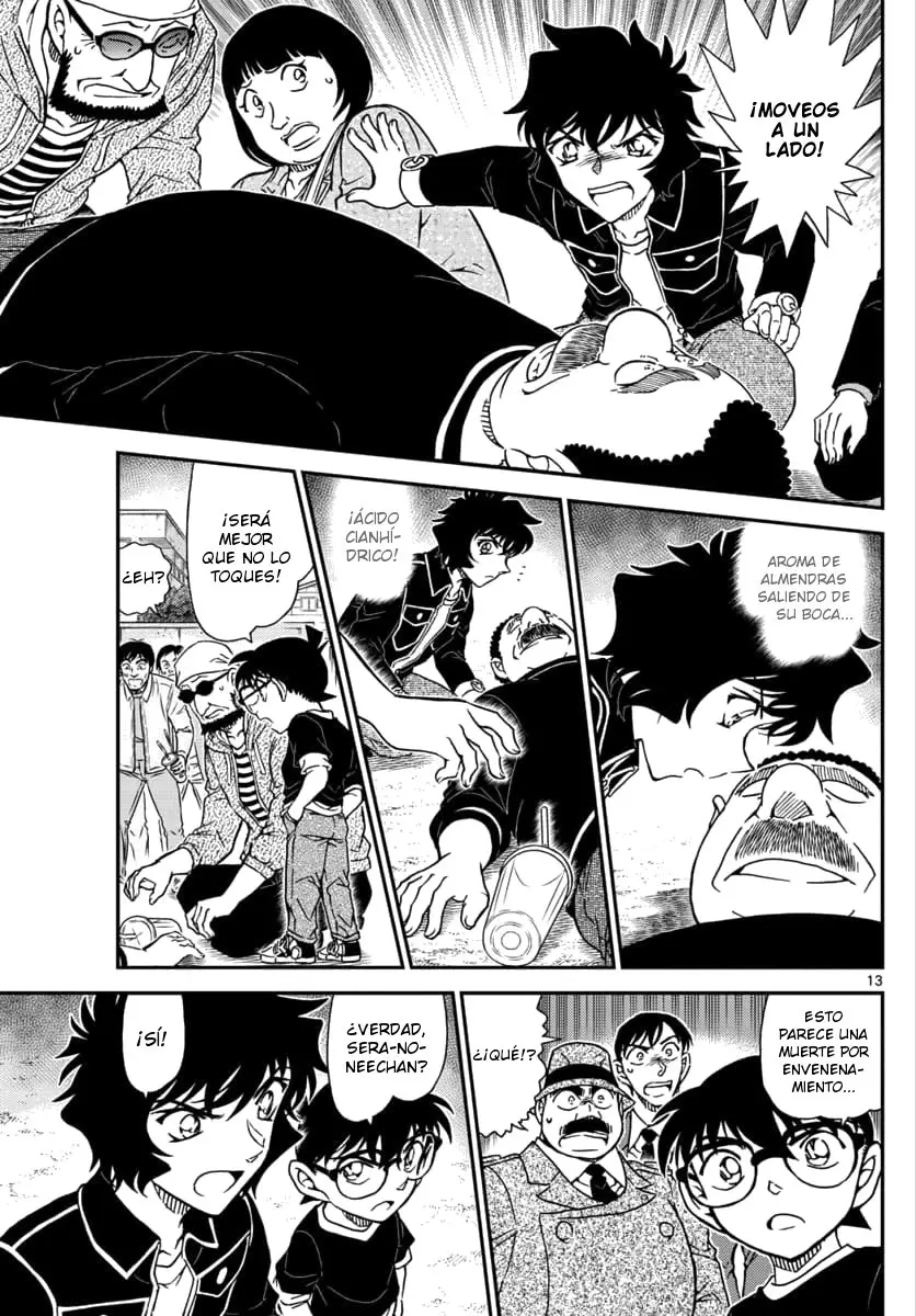Detective Conan capítulo 1024, página 13