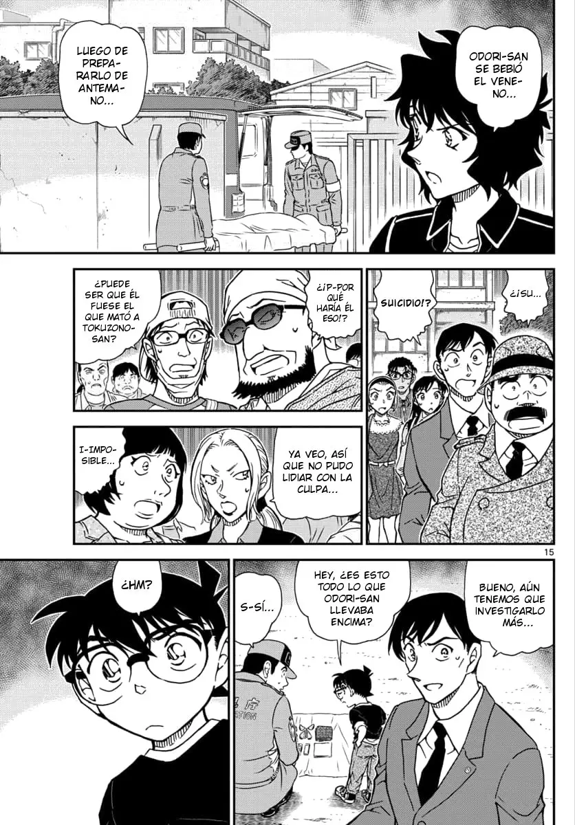 Detective Conan capítulo 1024, página 15