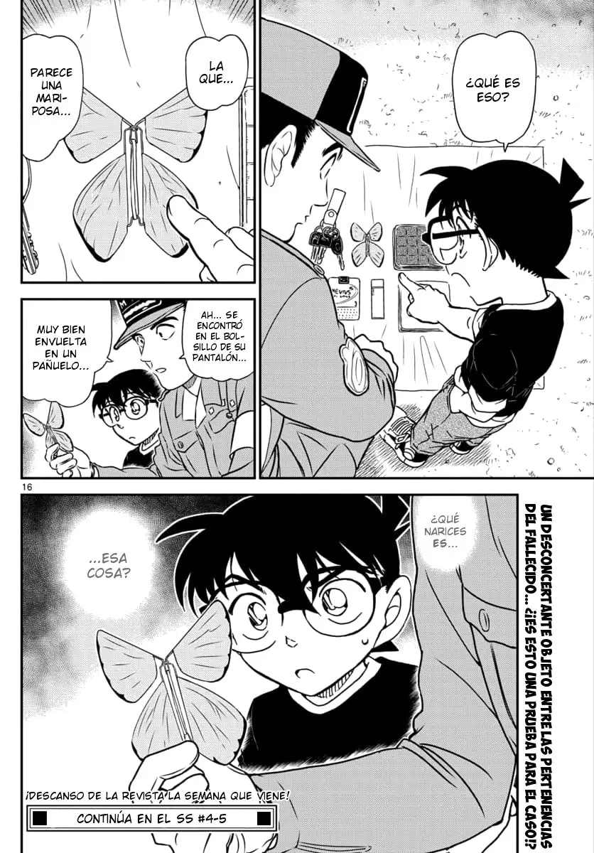 Detective Conan capítulo 1024, página 16