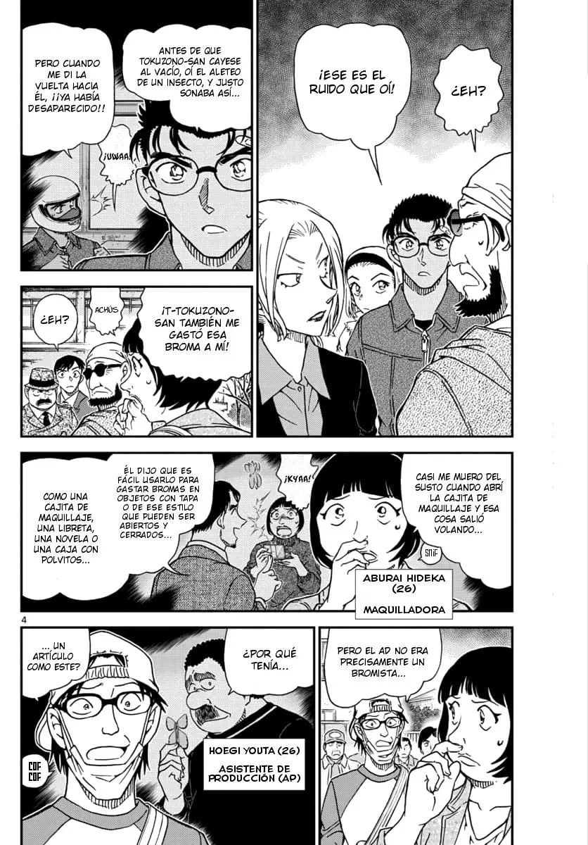 Detective Conan capítulo 1025, página 4
