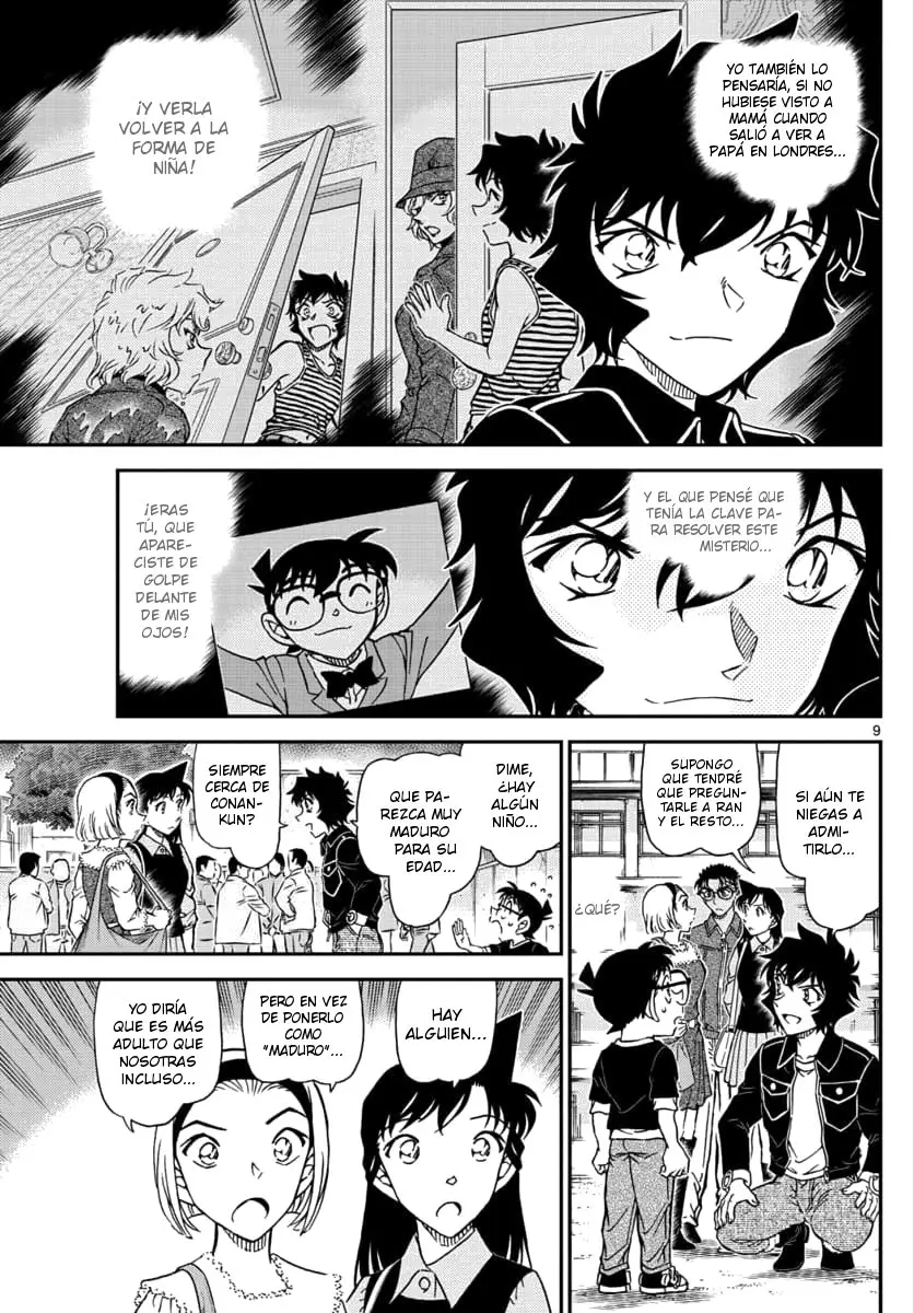 Detective Conan capítulo 1025, página 9