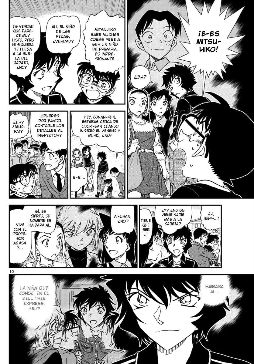 Detective Conan capítulo 1025, página 10