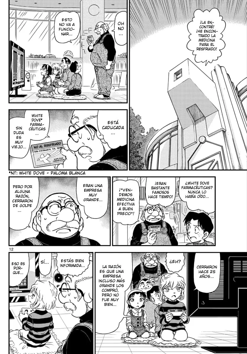 Detective Conan capítulo 1025, página 12