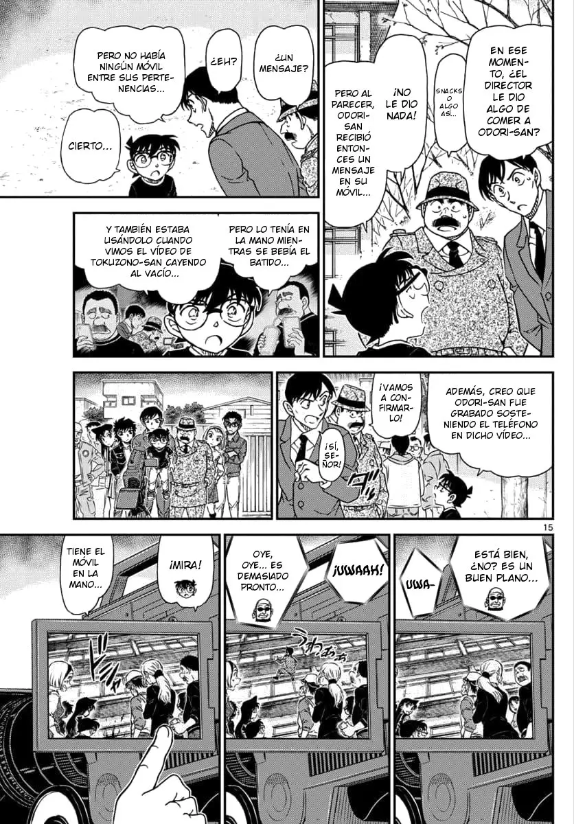 Detective Conan capítulo 1025, página 15