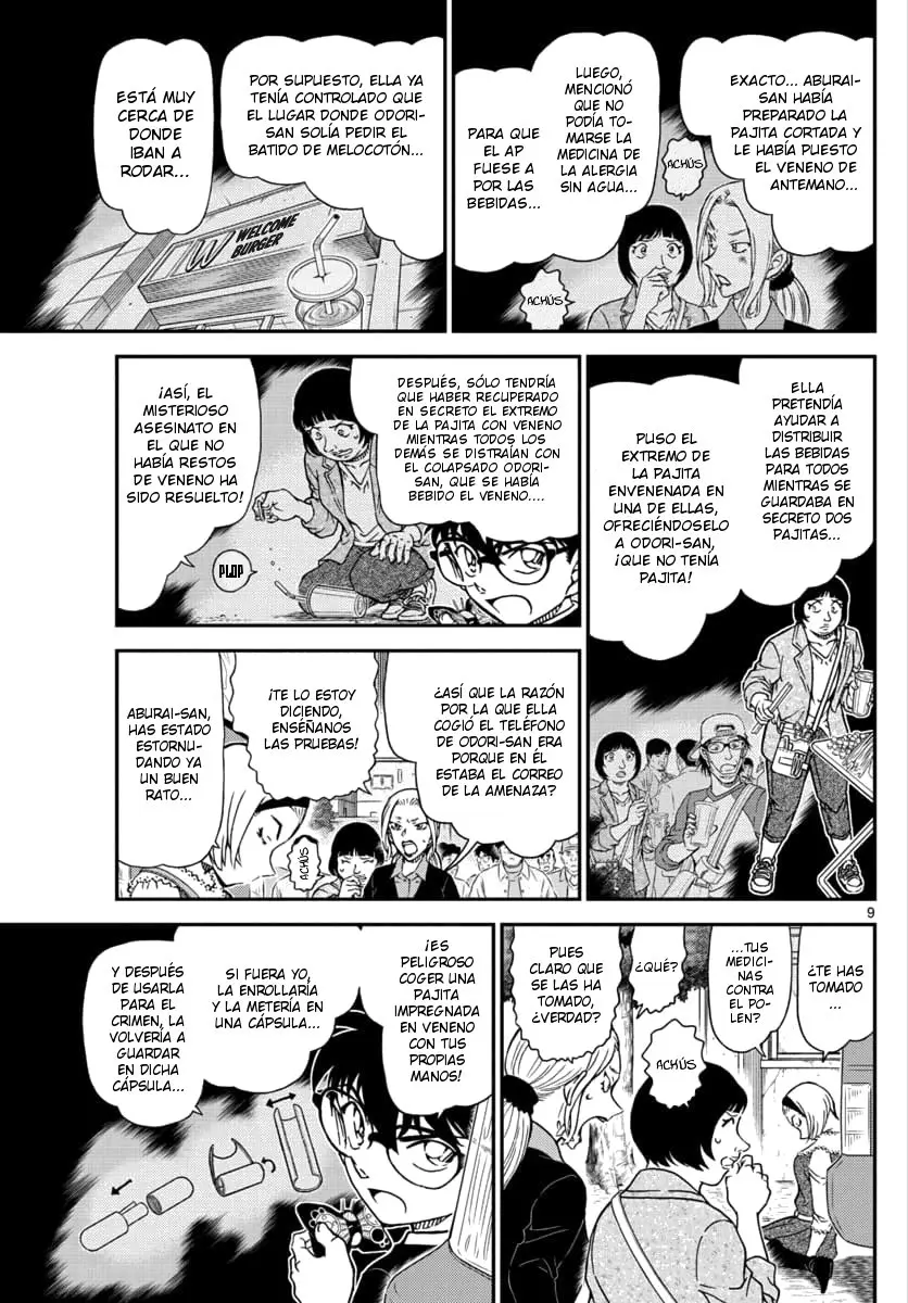 Detective Conan capítulo 1026, página 9