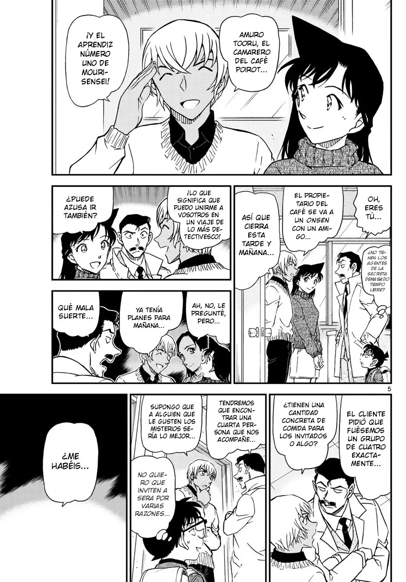 Detective Conan capítulo 1027, página 5