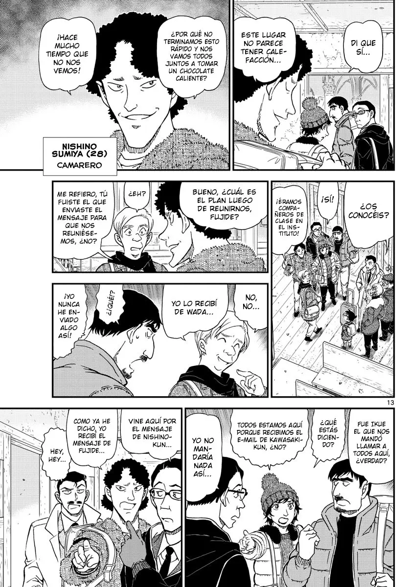 Detective Conan capítulo 1027, página 13